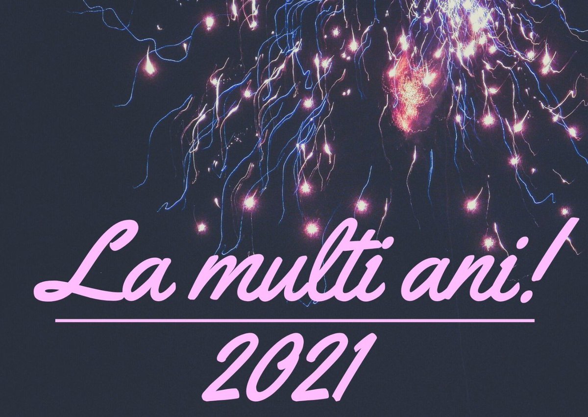 🎇Vă dorim ca anul 2021 să vă aducă aproape de tot ceea ce v-a lipsit în 2020!
💫Facultatea Transfrotalieră, Universitatea ,,Dunărea de Jos’’ din Galați💫