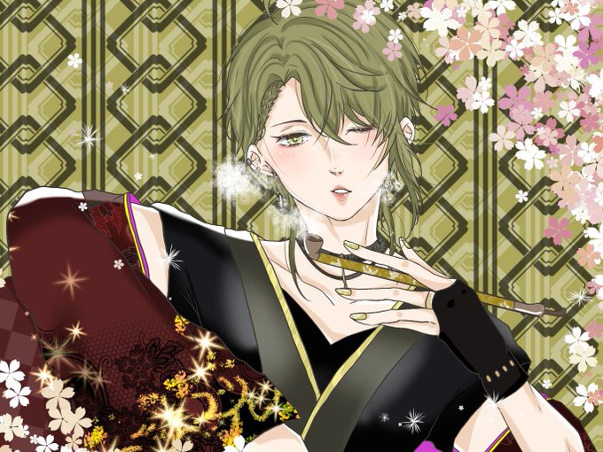 あなたの描いた花魁うしさせを見せてくださいのtwitterイラスト検索結果