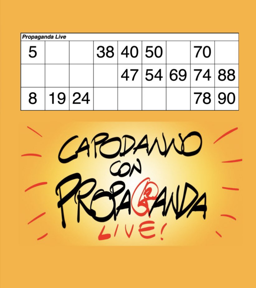 #propagandatombola #propagandalive