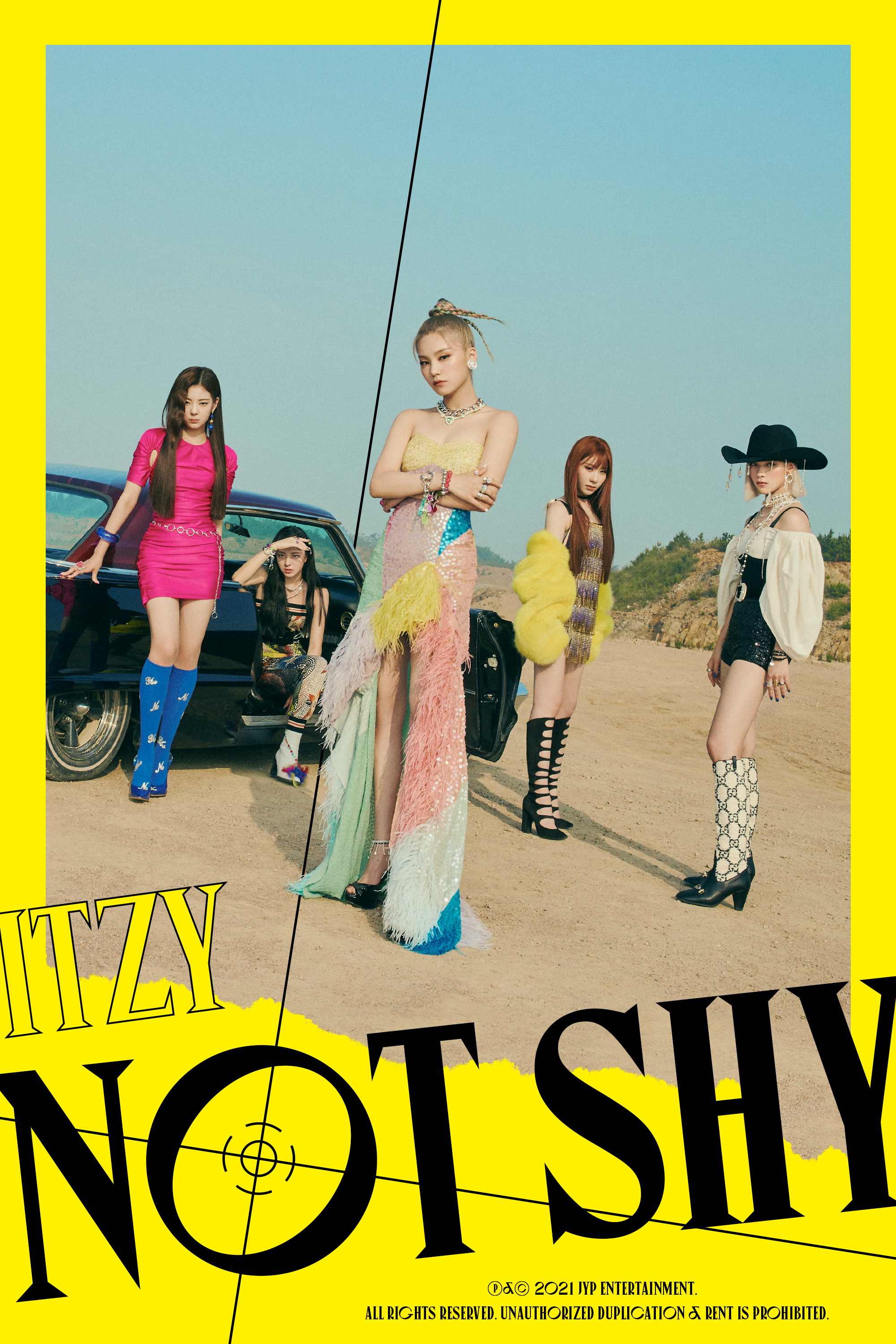ITZY - Not Shy [3rd Mini Album] - K PLACE