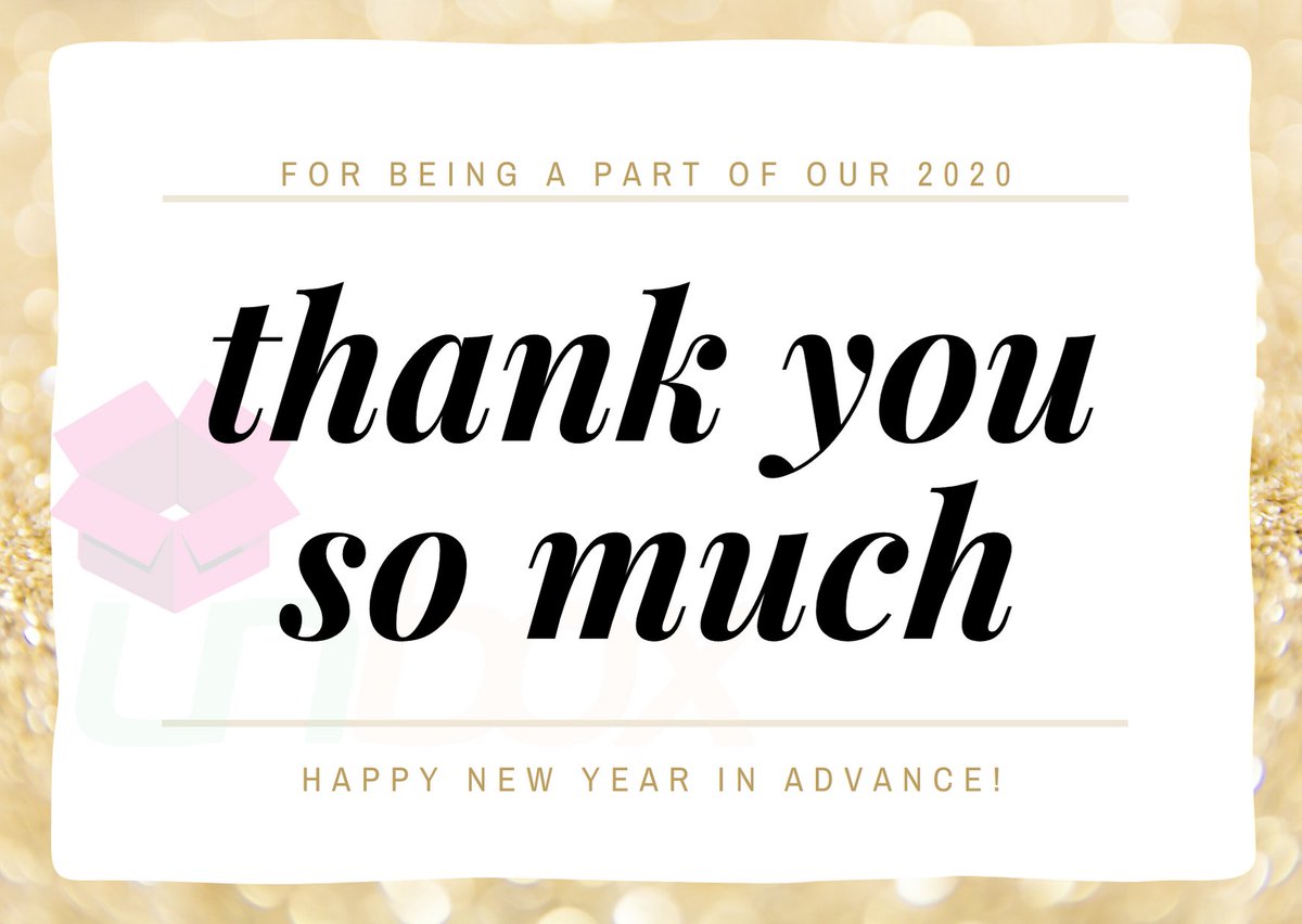 UnboxNg's tweet photo. Hey fam. 2020 has been a lot: but we are grateful😃. This year has been beautiful for us and it's all because of YOU.

Thank you for being a part of our 2020. May you experience more beauty all your life. We love you ❤️. https://t.co/CzB6dQQq6g