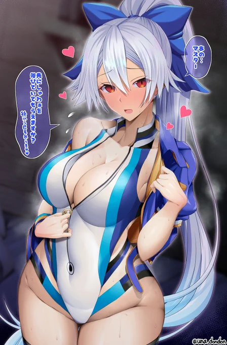 #今年も残りわずかなので今年一番伸びた絵を貼る
水着巴さんでしたっ‼(*'꒳') 