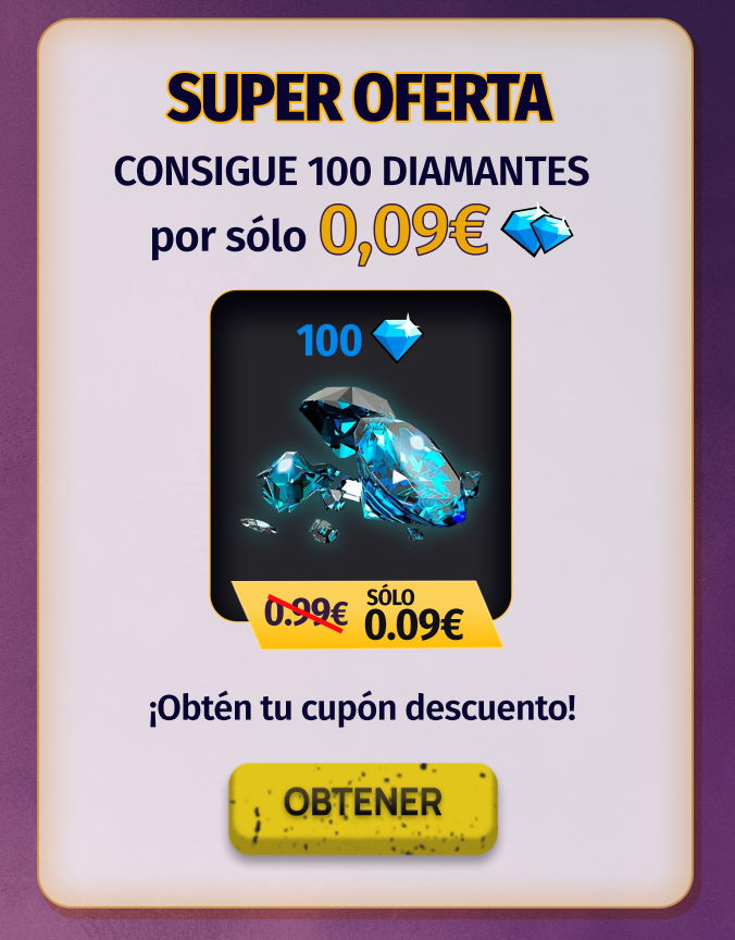 ComAppGallery's tweet photo. ¡Última oportunidad! Se acaba el año y se acaba esta promoción de 100 diamantes por solo 0,09 céntimos ¡VAMOS! #FREEFIRE 

💎 https://t.co/UFPedaxl8v 💎 https://t.co/jBA1RjH9ad
