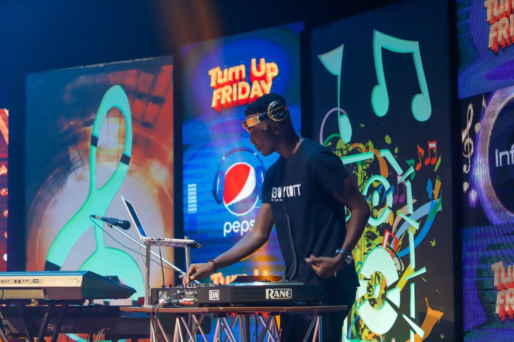 Pepsi_Naija's tweet photo. This Friday, grand finale, it's gonna be so much vibe from Pepsi DJs. Prep your dancing shoes!!! #TurnUpFridayWithPepsi #ForTheLoveOfIt https://t.co/UV7K7CDuvR