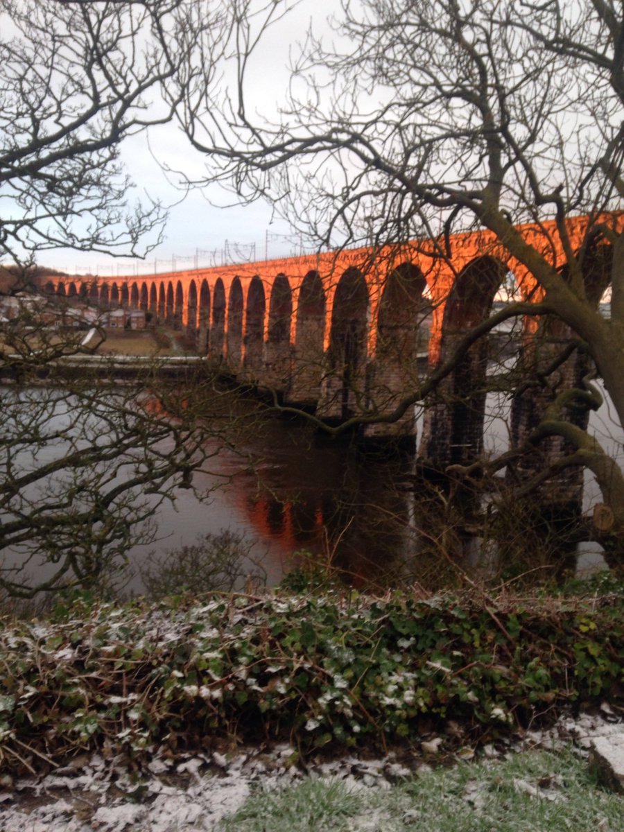The first smattering of snow only serves to enhance the stunning view from ⁦<a href="/CastleValeBandB/">Castle Vale B&B</a>⁩