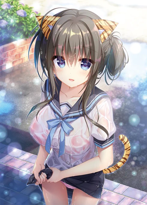 #今年も残りわずかなので今年一番伸びた絵を貼るとらのあな様で描かせていただいた絵でした～! 