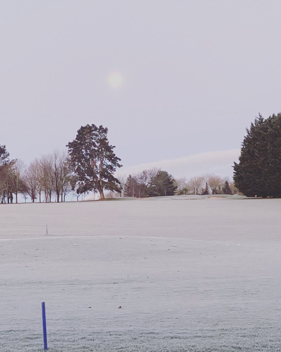 Open and ALL PROPER GREENS in play! ❄️⛳️ #topclub #topmembers #topgreenstaff @cirengolfgreen