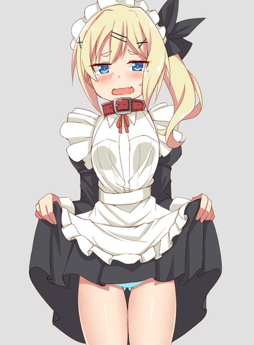 おちフルのはゆちゃん描きました メイド服がすけべかわいすぎる 