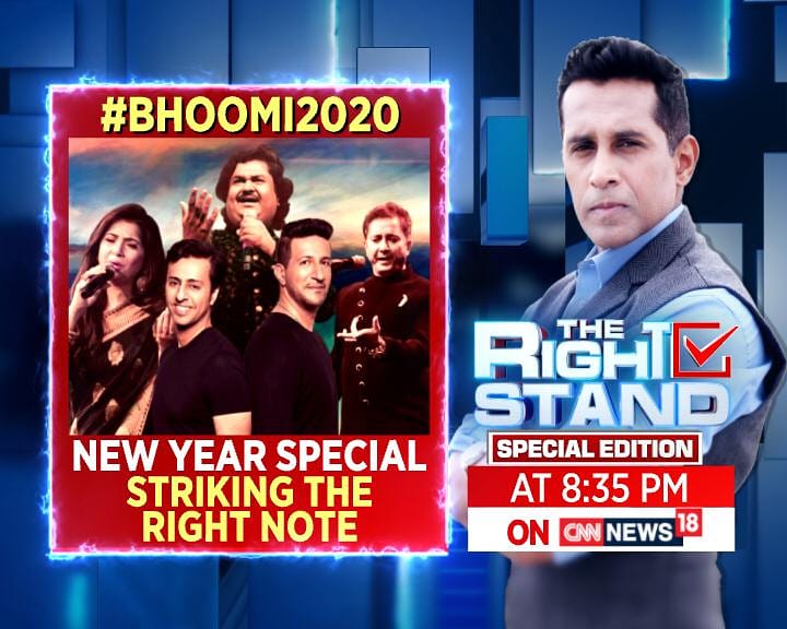 See you at 8.35 celebrating independent music 🙏

#Bhoomi2020 #IndipendentMusic 
#NewYearSpecial