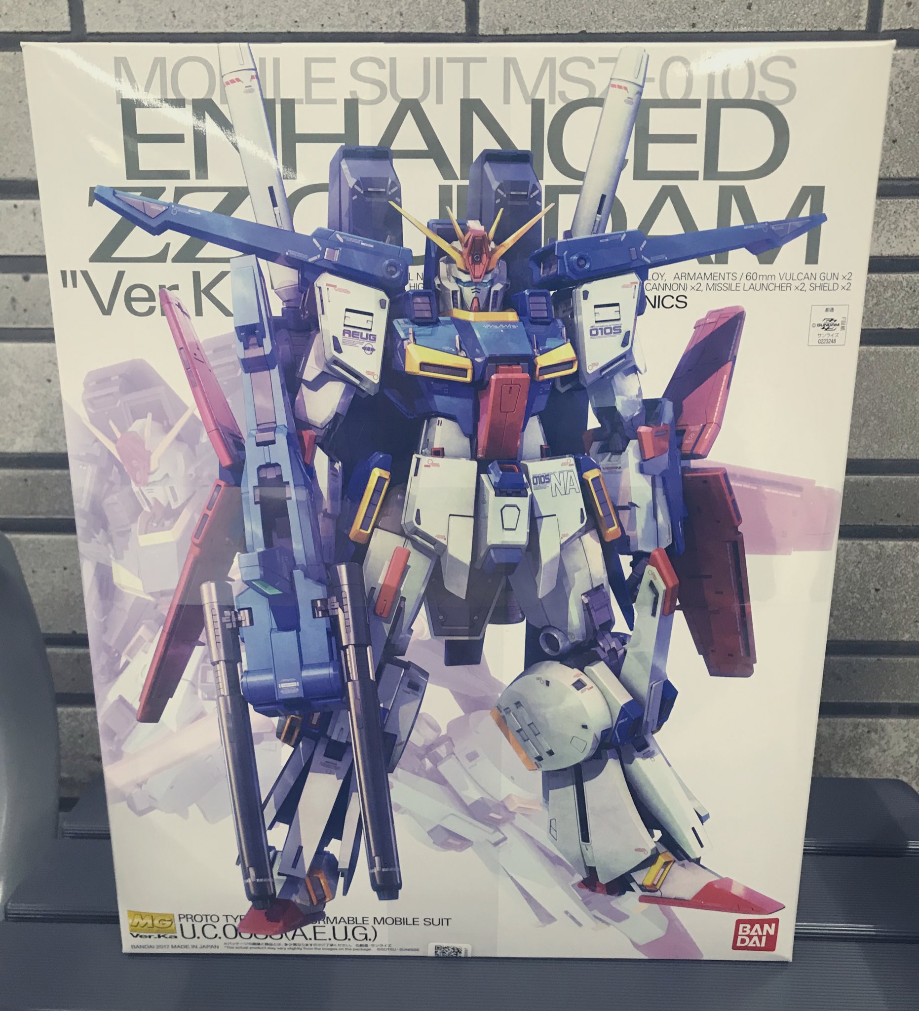 チョロちき 池袋まんだらけ那由多で中古ガンプラ プレミアムバンダイ限定mg強化型zzガンダムver Kaが 7 000で3個あったから福袋代わりに1個買わせてもらいました T Co Va1xo6hcix Twitter