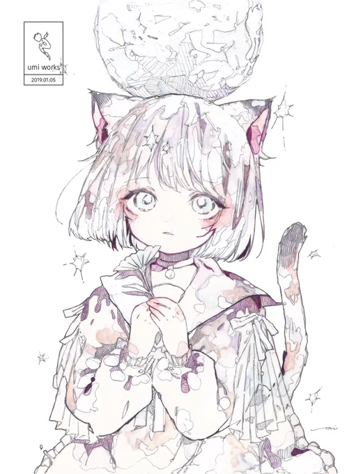 今年の絵柄の軸となった子たち
瞳のかたちやホワイトの魅力的な魅せ方を追求したいちねんでした⚐

#2020年自分が選ぶ今年の4枚 