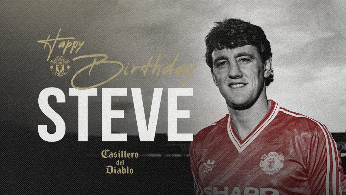 ManUtd's tweet photo. Happy birthday to United great, Steve Bruce! 🎉

#MUFC @CasilleroDiablo https://t.co/oC1jVHUy4s
