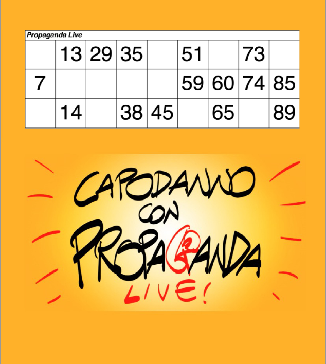 flezzi's tweet image. #propagandalive  #propagandatombola