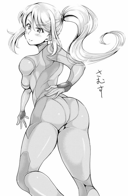 お題箱「美尻を強調するポーズをしてるゼロスーツサムス」・・・ギャップ萌えの第一人者だと思ってる、では皆さん良いお尻を! 