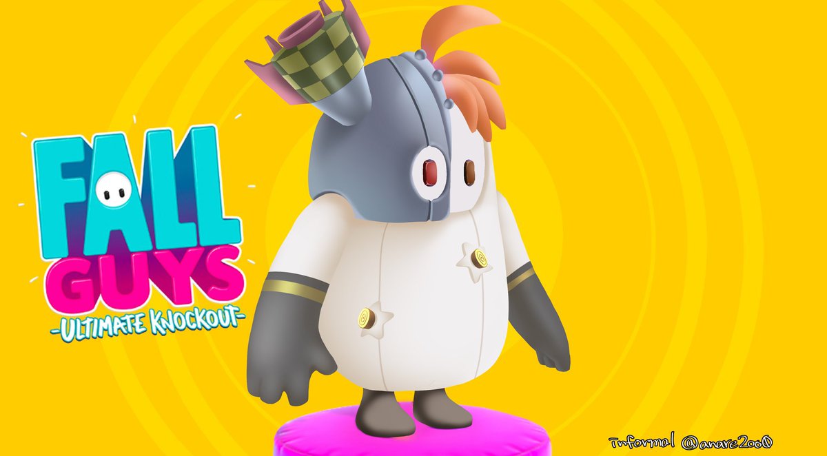 鮮やかなさぼし Commision Open これはパロディ絵部門でどうしても選びたかったやつ フォールガイズ エヌジンと K Daパロジンさん お気に入り