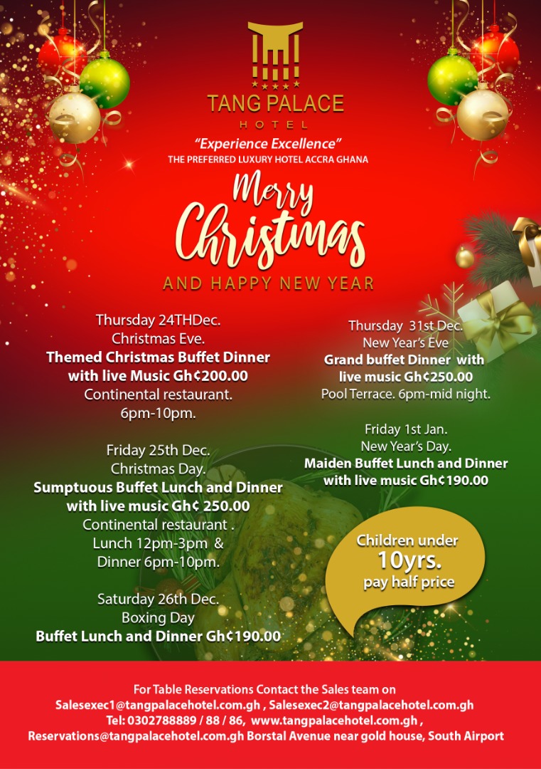 TangpalaceH's tweet photo. With today being the last day of 2020, you just can't afford to miss any of our delicious, mouthwatering grand buffet dinner with live music at our lovely pool terrace
Enjoy an amazing New Year's Eve with @tangpalace_hotel today
•
•
#buffetdinner #NewYearsEve #NewYearsEve2021 https://t.co/ZSzU2xKkZz