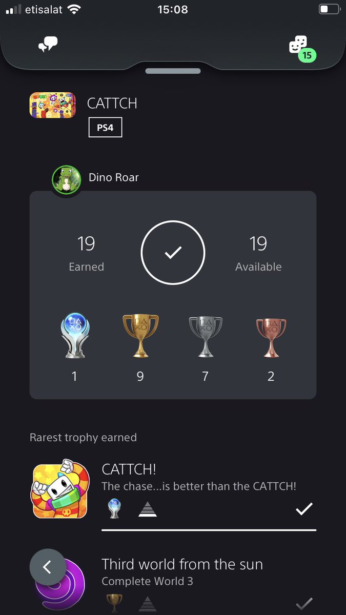 Dino_Roared's tweet photo. #PlatinumTrophy #1380
CATTCH • EU
1/10 Difficulty - 20 Mins #Platinum (With Cheat Codes)
#VideoWalkthrough by @IBadDriverI
https://t.co/qhOvNRZT6e
#CATTCH @victoryroadllc #ChilidogInteractive #PS4Share https://t.co/nyLao57pXu