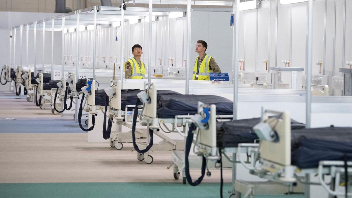 Proud_Sappers's tweet image. #RoyalEngineers2020 | It is thanks to the resilience and immense effort of our people that we have faced this year's unique challenges. The Corps has been proud to support the NHS and protect the nation during the Coronavirus pandemic. 

📸 @36_Engr_Regt, NHS Nightingale London