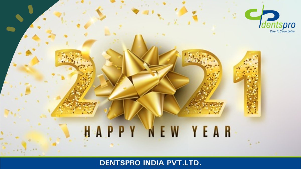 DentsproL's tweet photo. Dentspro India wishes you a Happy New Year. May the new year be filled with happiness and prosperity.

#Dentspro #DentsproIndia #caretoservebetter #HappyNewYear2021  #Hello2021 #Welcome2021 #NewYear #NewYear2021 #NewYearsEve #dentalcare #dentists #dentistry https://t.co/LQ1fJFTXTl