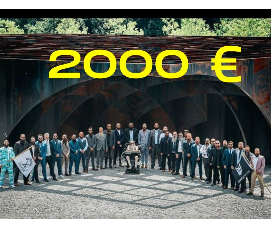 2020 Kunnen afsluiten met een  opsteker van formaat is hartverwarmend!
Jochen Callebert (captain): "<a href="/VillainsBelgium/">BeardedVillainsBel</a> is zeer verheugd om ondanks #Covid19 toch 2000€ te kunnen doneren. Dank aan allen die ons hier bij steunden!" 
🙏❤️💪
bvbe.be
cc. <a href="/BeardedVillains/">Bearded Villains</a>