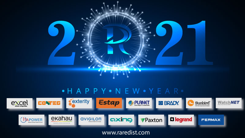 RareDist's tweet image. Happy New Year 2021
#HappyNewYear #excelnetworking #legrand #brady #fermax #estap #ekahau 
#exterity #planet #paxton #raritan #sunbird #itapower #axing #watchnet #Avigilon #meaprojects #distributor #ukmarket #raredistribution #raredist 
#rare #distributor #MiddleEastNorthAfrica