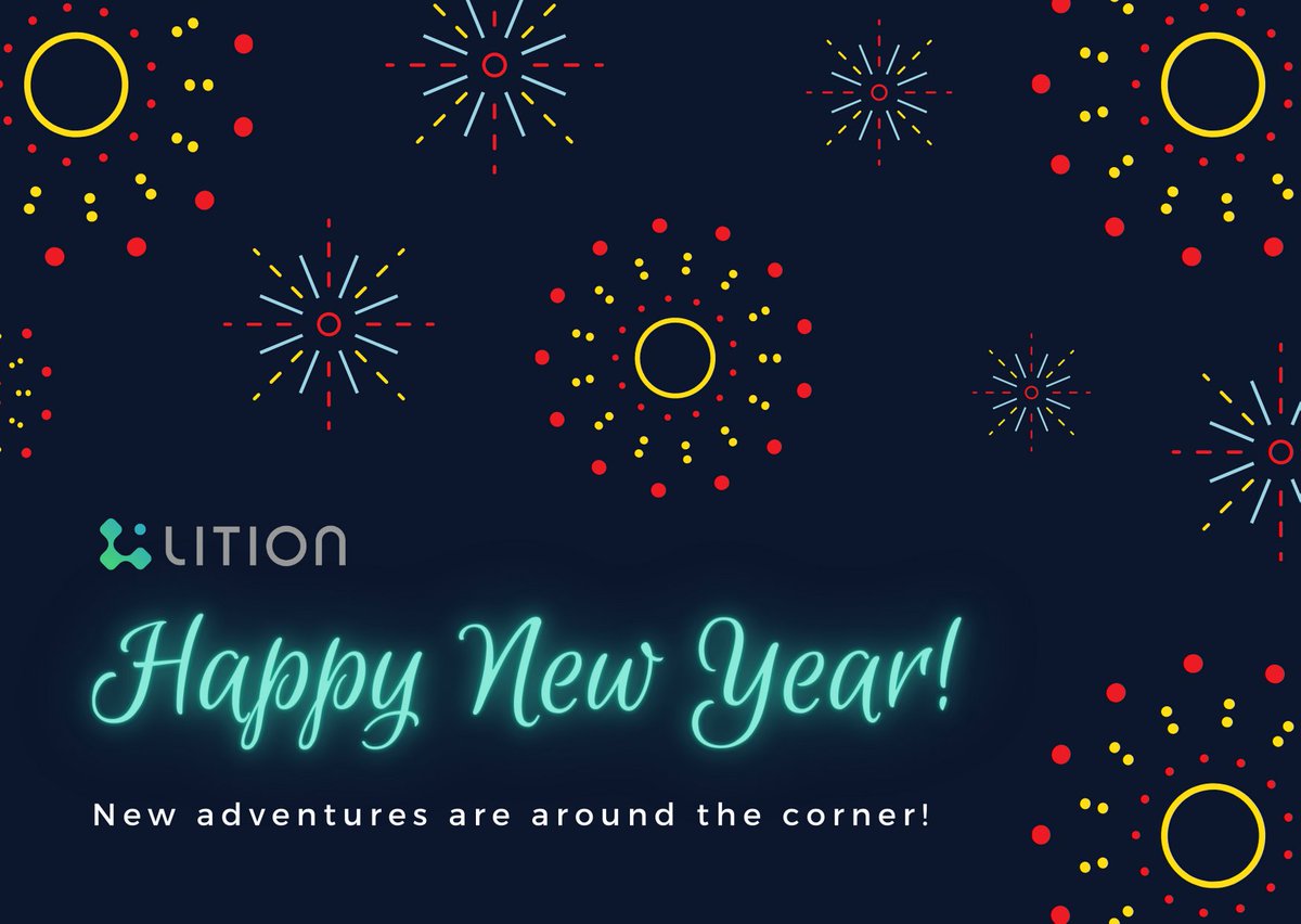 Lition Blockchain Wishing You 12 Months Of Success 52 Weeks Of Laughter 365 Days Of Fun 8 760 Hours Of Joy 525 600 Minutes Of Good Luck And 31 536 000 Seconds Of Happiness