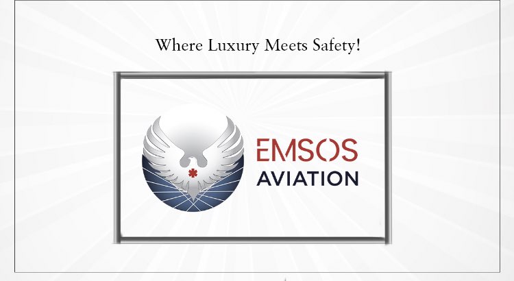 Me & @DrNavneetSingh4 present out baby’s official logo launch for @AviationEmsos, ushering in the new year with a new beginning. Follow us for updates “Where Luxury meets Safety” #PrivateJets #charterplanes #airambulance