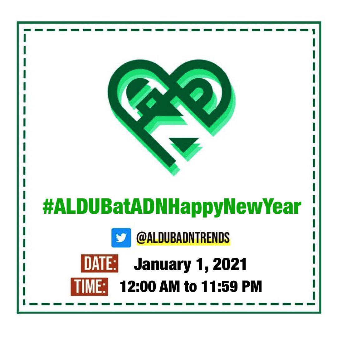 Please support our OHT #ALDUBatADNHappyNewYear 
<a href="/AlDubADNTrends/">ALDUBNationTrends</a> <a href="/Ms_Maiden07/">Jing</a> <a href="/Salvesayson/">SALVE 🎀ALDUBKingdom🎀</a> <a href="/wengcookie/">Weng</a> <a href="/iam_ginghs/">🦔 💕MyeS🎀</a> <a href="/bffmaine15/">AIDA DE JESUS ᴬᴰᴺ</a>