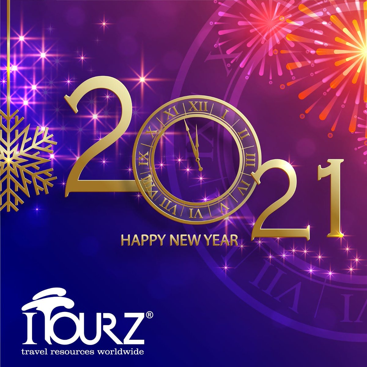 itourz_'s tweet photo. #iTourz Wishes Happy New Year!
#happynewyear #2021newyear #staysafe #stayhealthy #travelwithus https://t.co/z6KuQQL4OT
