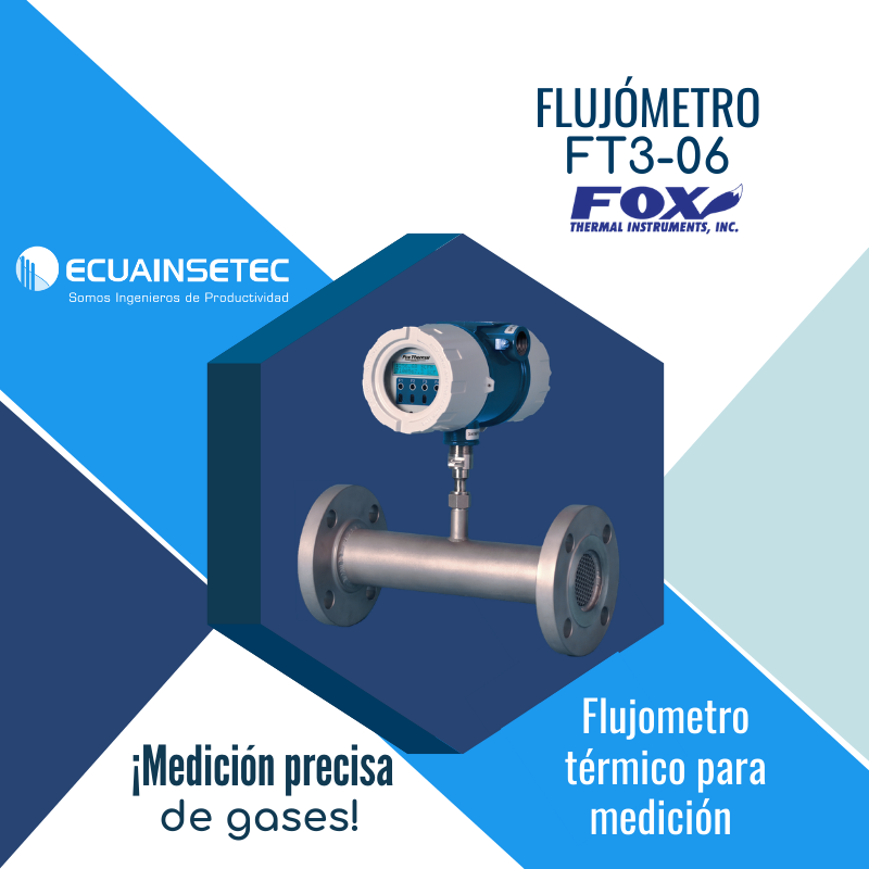 ecuainsetec25's tweet image. ¡Medición precisa de gases! Flujómetro térmico para medición.
#FoxThermal #Instrumentación #Flujómetros