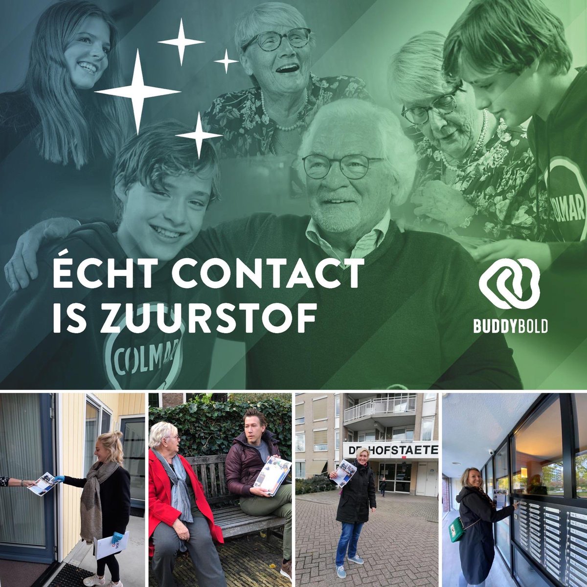buddybold's tweet image. 2020 was - óók - een jaar van ongekende flexibiliteit en vindingrijkheid. In die geest zal BUDDYBOLD in 2021 keihard werken aan een samenleving met minder eenzame ouderen. Gelukkig nieuwjaar! #buddybold