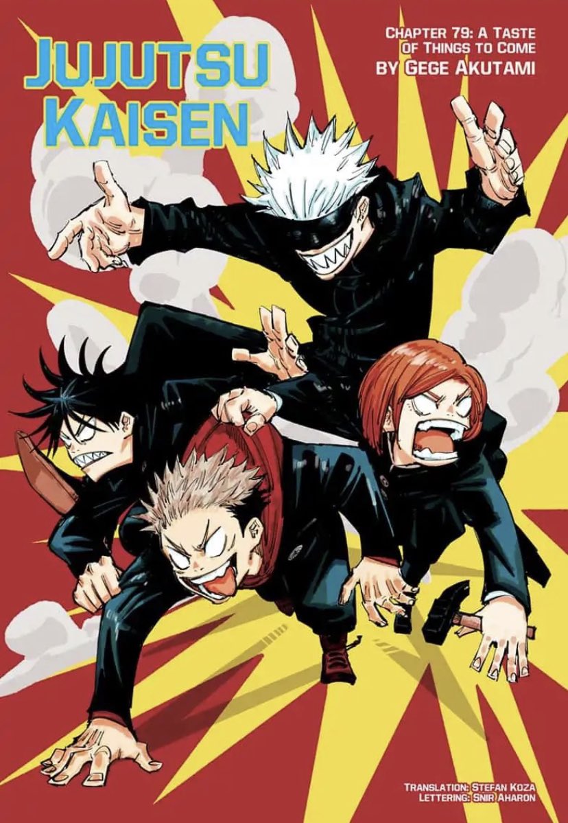 11) JUJUTSU KAISEN!! Literally who isn’t reading this gemWhat can I even say besides how wonderful it is, I don’t think I’ve ever read something that felt so natural yet confident in itself like JJK exudesThe story is wonderful, Yuji is amazing, and Gege is just too good