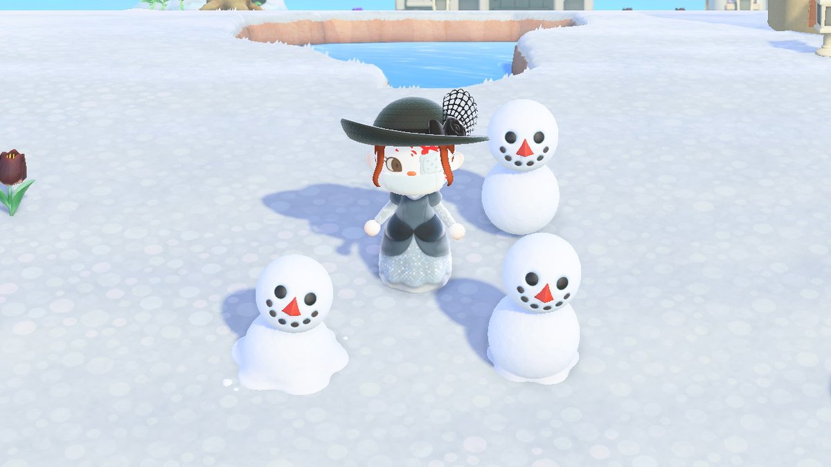 calamity7993's tweet image. #snowarmy #AnimalCrossing #ACNH #NintendoSwitch