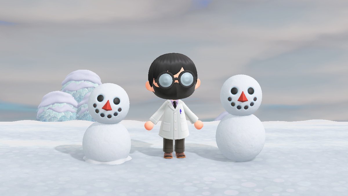 calamity7993's tweet image. #snowarmy #AnimalCrossing #ACNH #NintendoSwitch