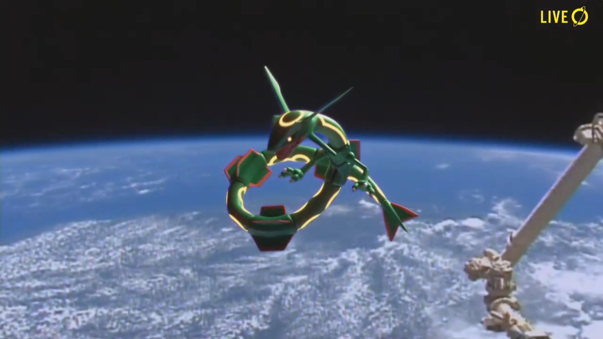 Kibo Pokemon ISS