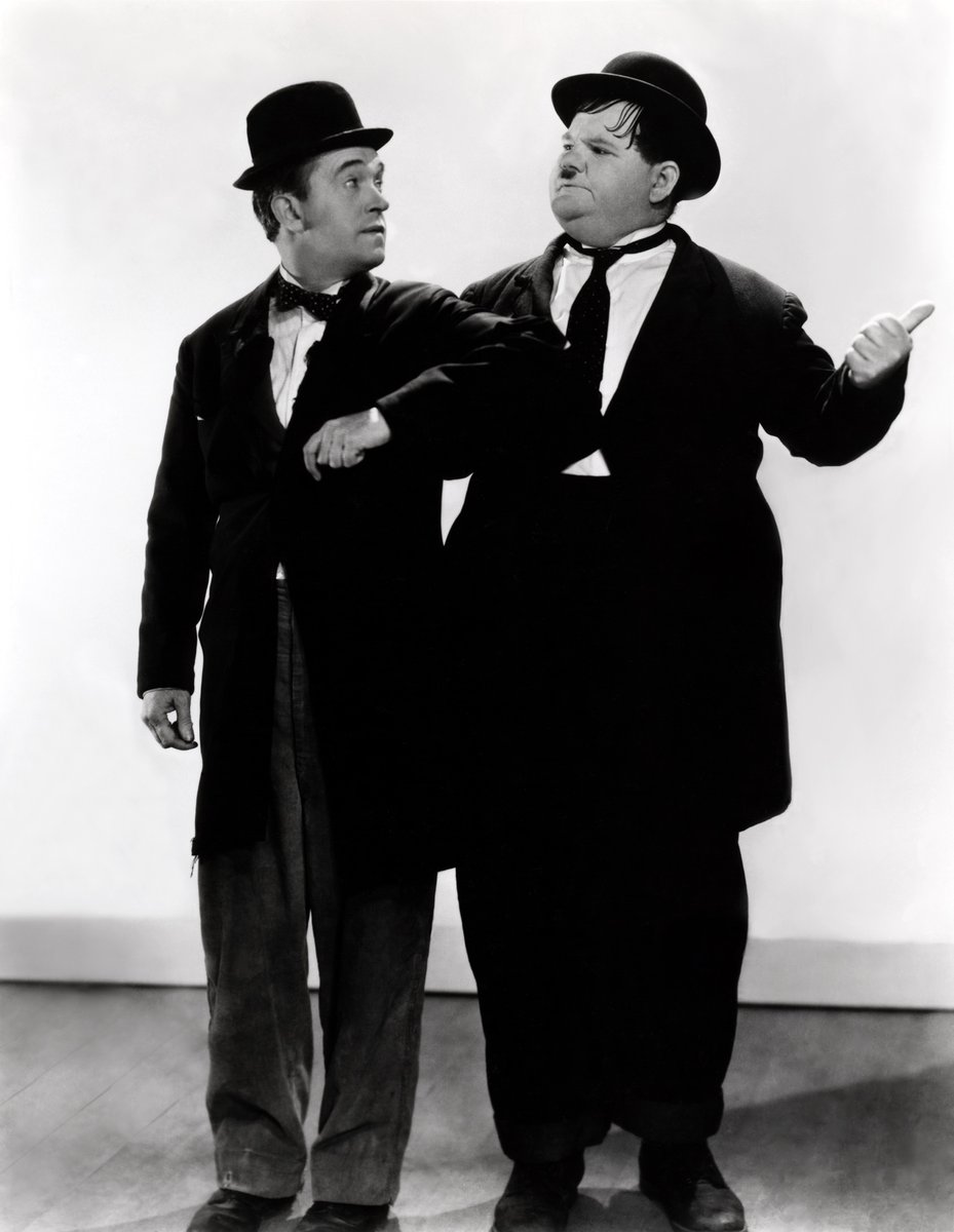 Was it the fat one or the thin one? Hammett must have been an L&H fan.  #TheThinMan  #TCMParty