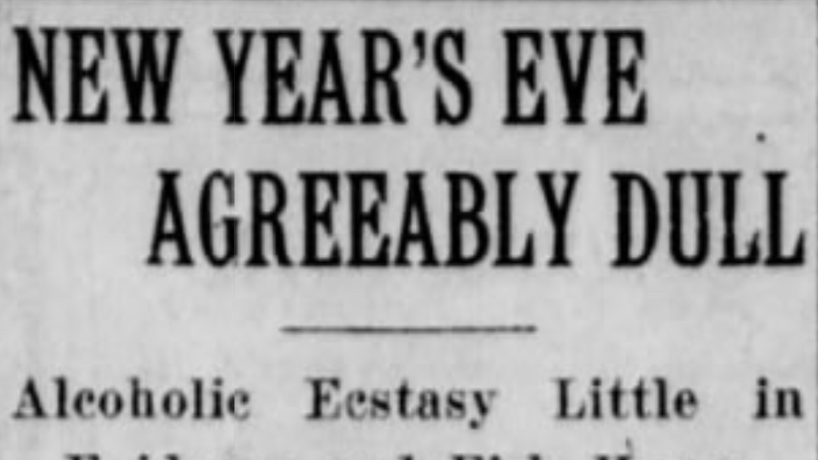 One hundred years ago today, Americans prepared to ring in the year 1921 in an entirely new way — without legal liquor. This changed the dynamics of New Year's Eve in New York forever. But it did not actually stop people from drinking (1/5)  https://bit.ly/383DHnn   #NewYear