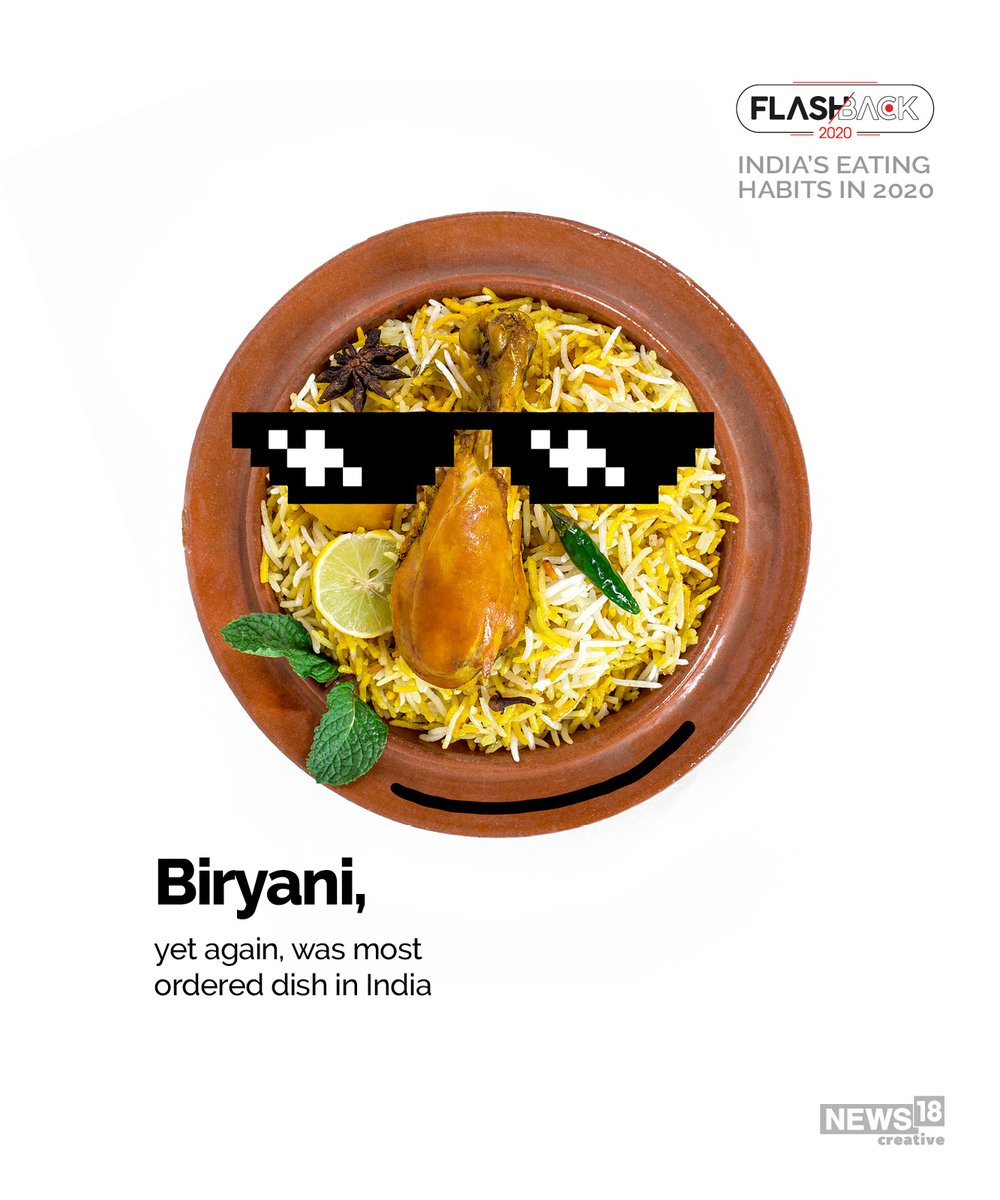  #Flashback2020:  @zomatoin delivered 22  #biryani orders per minute in 2020. And, that's not all. More at http://ow.ly/hO4m50CXCya&nbsp;