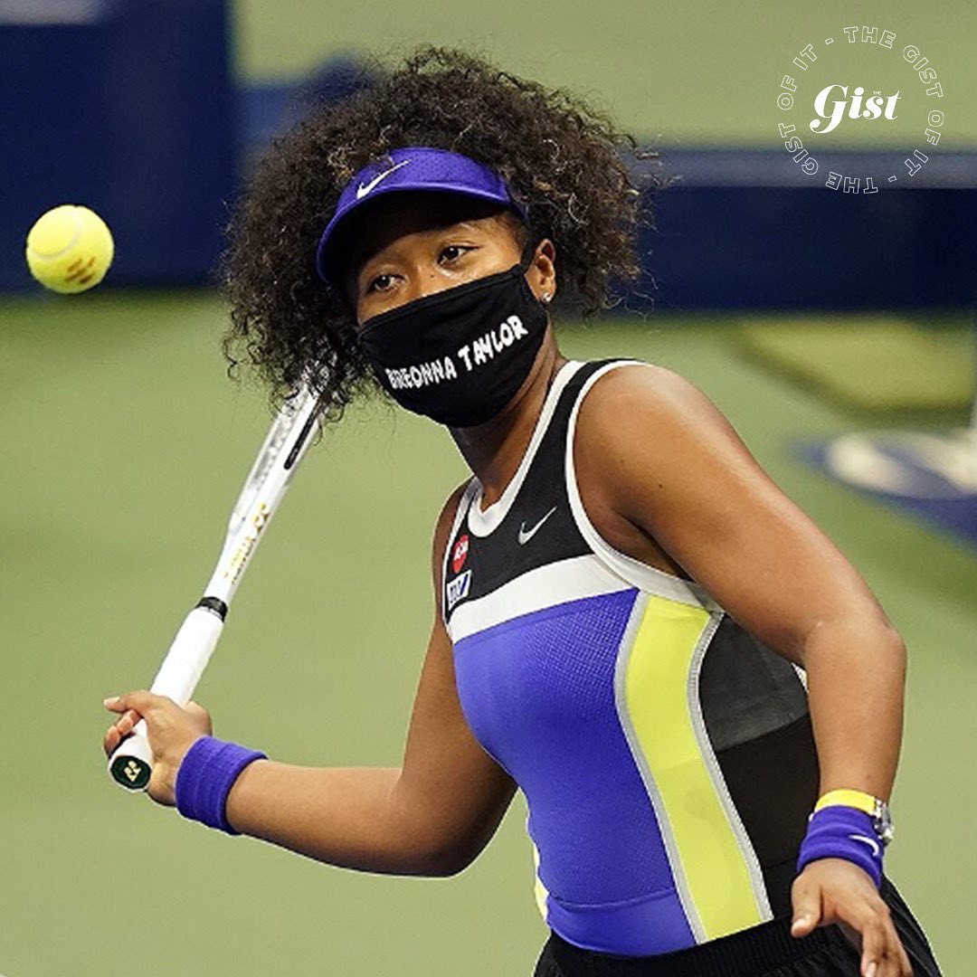 "Well, what was the message that you got?...I feel like the point is to make people start talking" - <a href="/naomiosaka/">NaomiOsaka大坂なおみ</a> at the U.S. Open earlier this year

We have a very special edition of The GIST newsletter in your inboxes this morning on a year we'll never forget 💜 #thegist