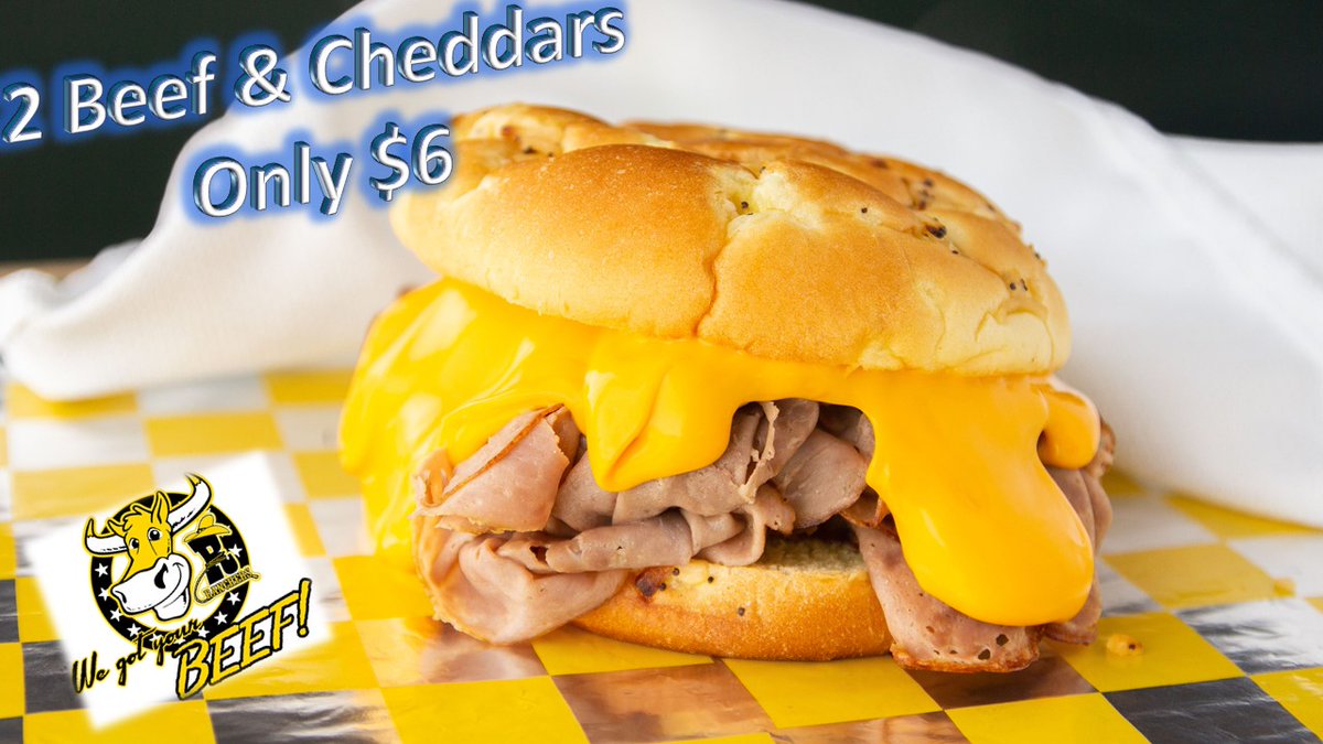 2 for $6 Beef &amp; Cheddars today! Have a Happy Safe New Years!