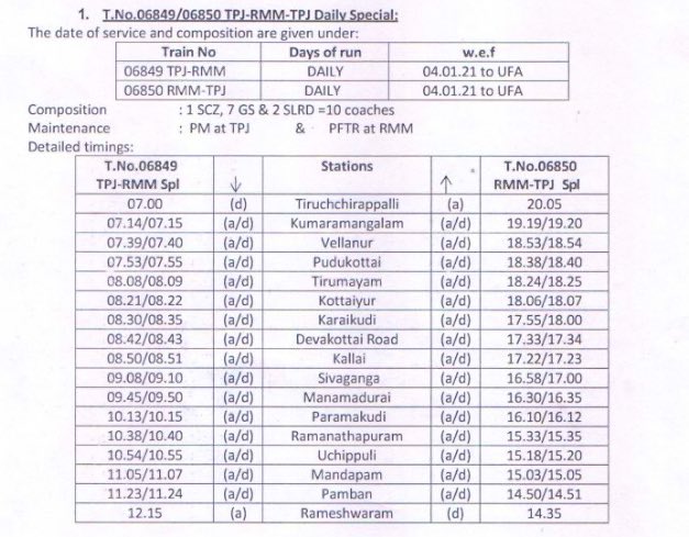 DRM - Tiruchchirappalli tweet media