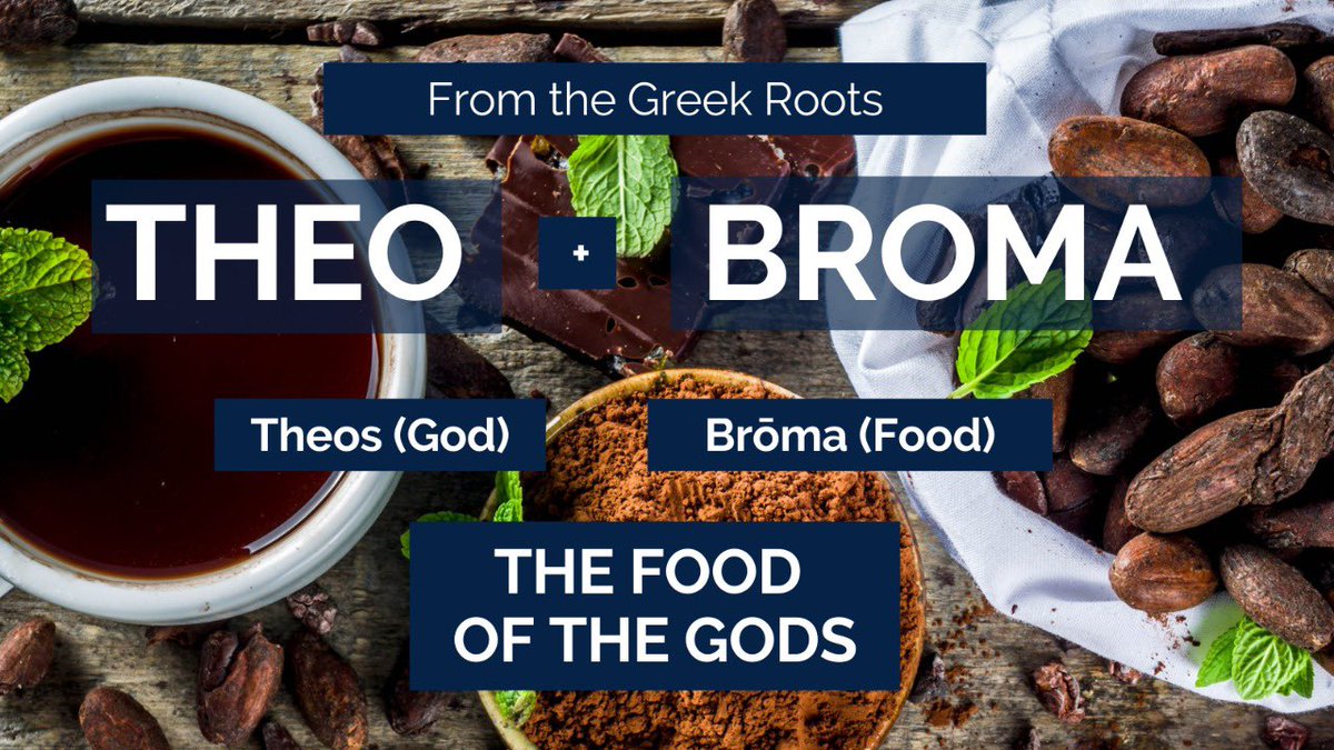 But the real magic is in...3. THEOBROMINEThe main Cacao compound. In greek:Theo = GodBromar = FoodBro. Literally “the food of the god’s”CACAO IS OVERPOWERED !!!!Now, how does Cacao works on your body?Lets DISCOVER ITS MAGIC 