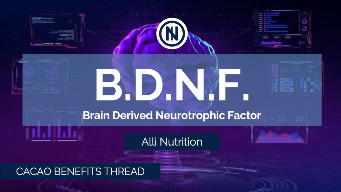 That’s the homie Hippocampus in action Once Cacao’s Flavonols get there, they upregulate the expression of BDNF- Brain Derived Neurotrophic FactorThis protein STRENGTHENS your BRAIN CELLS, but even more powerful...It CREATES NEW BRAIN CELLS