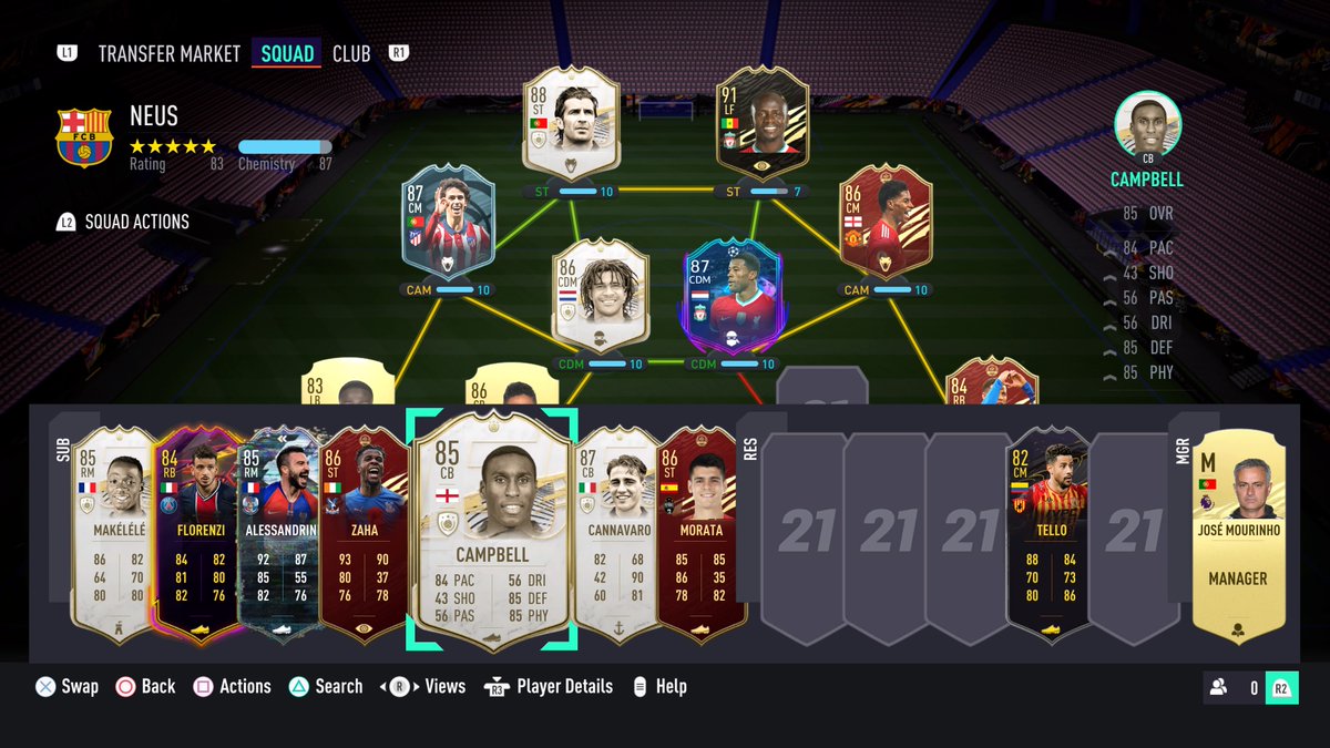 SoPointlessEU's tweet image. Campbell of Cannavaro?