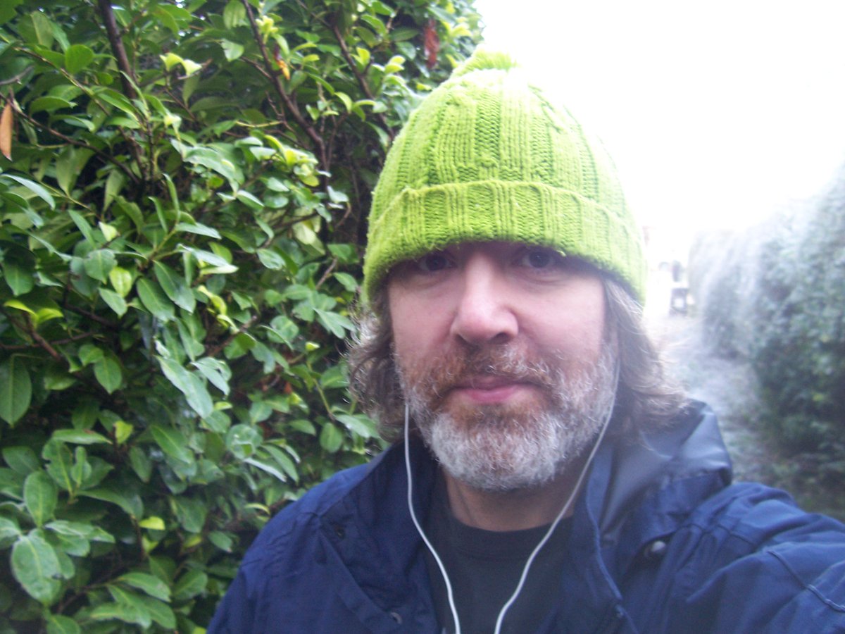 Been out for my traditional* annual New Year  #yarmmicrohistory walk. Be braced for inconsequential personal trivia, possibly slightly inaccurate local history, and gratuitous dog pictures.  #badlywornboy (*ie second)