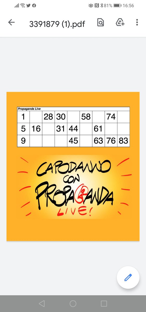 #propagandalive #propagandatombola