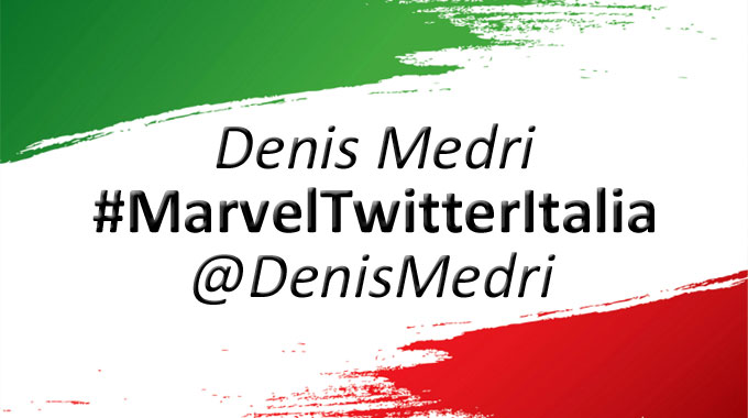 marvelitaly's tweet photo. #MarvelTwitterItalia presenta Denis Medri.
Fra i suoi lavori per la #Marvel: #Avengers, #MarvelAdventures, #XCampus, #SpiderVerse, #WebWarriors, #MarvelIllustrated...
Seguite #DenisMedri su #Twitter come @DenisMedri
#fumetti #comics #MarvelItalia https://t.co/frSgaXqsbJ