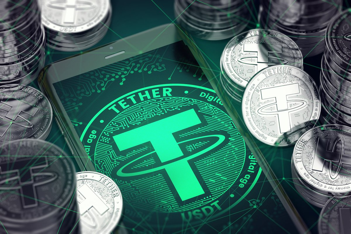 3/ For the uninitiated,  #tether is a stablecoin supposedly "backed" 1:1 by real $, yet it has been surrounded by controversy for years over whether or not that is the case, considering the companies behind  #tether and Bitfinex never presented an actual audit of their reserves.