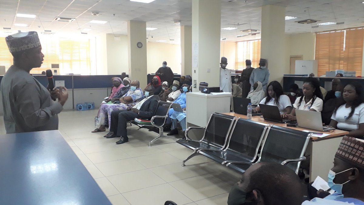 cacnigeria1's tweet photo. The Registrar-General, CAC Alhaji Garba Abubakar at the Day 2 of the ongoing training of the Upgraded Companies Registration Portal (CRP) for the Approving Officers of the Commission. https://t.co/CNtPF3reFI
