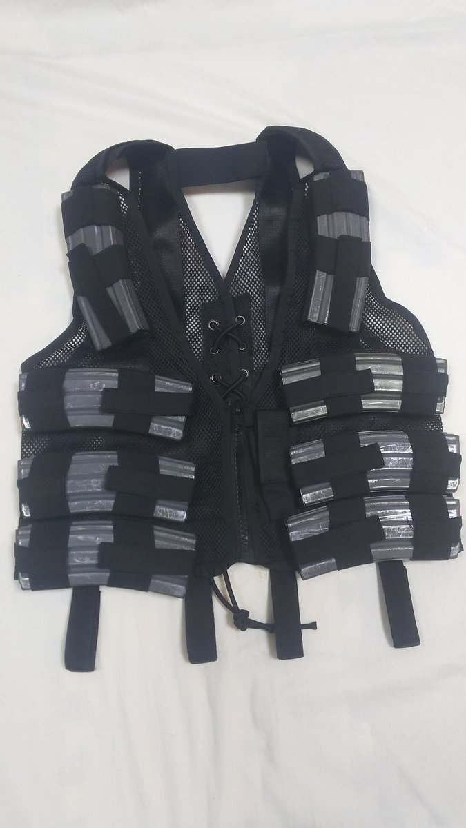 映画HEAT 銀行強盗ベスト m733 ARマガジン8本挿し 【公式通販】